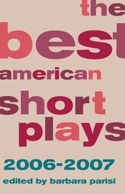 Cover of: The Best American Short Plays 20062007 by 