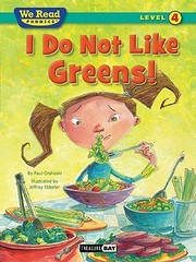 Cover of: I Do Not Like Greens by 