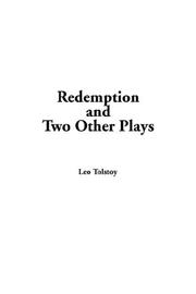 Cover of Redemption And Two Other Plays