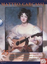 Cover of: 25 Etudes For The Guitar Op 60