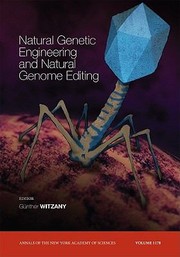 Cover of: Natural Genetic Engineering And Natural Genome Editing by Gunther Witzany