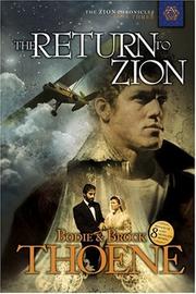 Cover of: The return to Zion