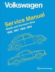 Cover of: Volkswagen Beetle and Karmann Ghia Official Service Manual Type 1
