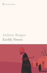 Cover of: Earthly Powers by Anthony Burgess