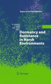 Dormancy And Resistance In Harsh Environments by Joan Cerda