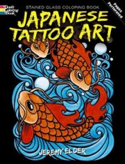 Cover of: Japanese Tattoo Art Stained Glass Coloring Book