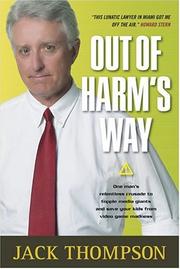 Cover of: Out of Harm's Way