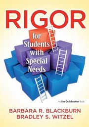 Cover of: Rigor For Students With Special Needs by 