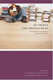Cover of: Twenty things you should read