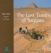 The Lost Tombs Of Saqqara by Alain Zivie