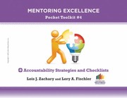 Cover of: Accountability Strategies And Checklists Mentoring Excellence Toolkit 4