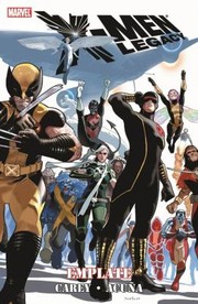 Cover of: Xmen Legacy Emplate by 