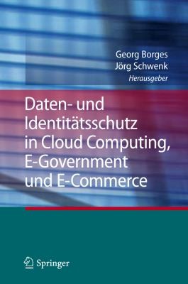 Daten Und Identitatsschutz In Cloud Computing E Government Und Ecommerce 2021