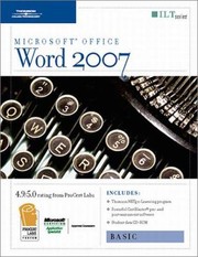 Cover of: Word 2007 Basic Student Manual
