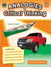 Cover of: Analogies For Critical Thinking
