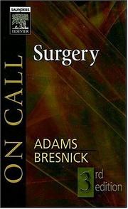 Cover of: On call: surgery