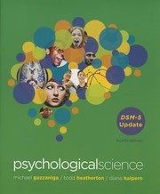 Cover of: Psychological Science by 