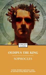 Cover of: Oedipus the King