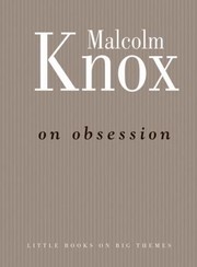 Cover of: On Obsession