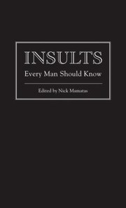 Cover of: Insults Every Man Should Know
