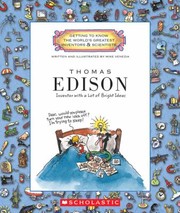 Cover of: Thomas Edison Inventor With A Lot Of Bright Ideas