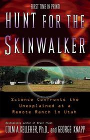 Cover of: Hunt for the skinwalker by Colm A. Kelleher
