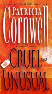 Cover of: Cruel and unusual by Patricia Cornwell