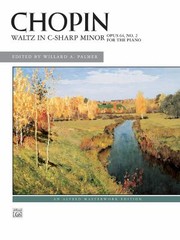 Cover of: Waltz in CSharp Minor Op 64 No 2
            
                Alfred Masterwork Edition