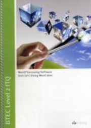 Cover of: BTEC Level 2 ITQ  Unit 229  Word Processing Software Using Microsoft Word 2010 by 