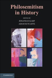 Cover of: Philosemitism In History