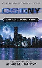 Cover of: DEAD OF WINTER (CSI: NEW YORK S.) by Stuart M. Kaminsky
