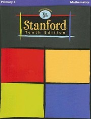 Cover of: Stanford Tenth Edition