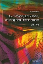Cover of: Community Education Learning And Development