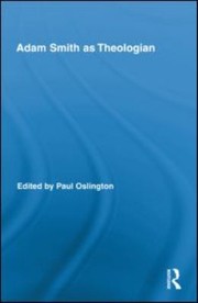 Cover of: Adam Smith As Theologian by Paul Oslington