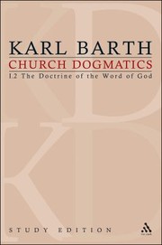 Cover of: Church Dogmatics Study Edition 4