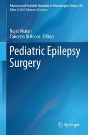 Pediatric Epilepsy Surgery by Concezio Di Rocco