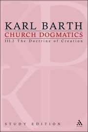 Cover of: Church Dogmatics Study Edition 15