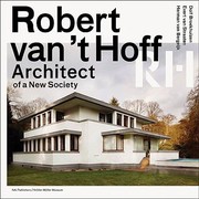 Cover of: Robert Vant Hoff Architect Of A New Society