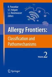 Cover of: Classification And Pathomechanisms
