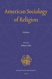 Cover of: American Sociology Of Religion Histories by 