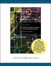 Cover of: Systems Analysis And Design For The Global Enterprise by 