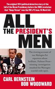 Cover of: All the President's Men by Bob Woodward, Carl Bernstein