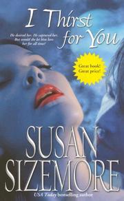 Cover of: I Thirst for You (Primes Series, Book 2) by Susan Sizemore