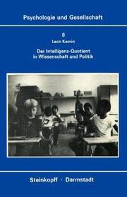 Cover of: Der Intelligenzquotient In Wissenschaft Und Politik