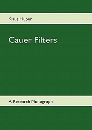 Cover of: Cauer Filters by 