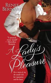 Cover of: A Lady's Pleasure by Renee Bernard