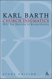 Cover of: Church Dogmatics Study Edition 28