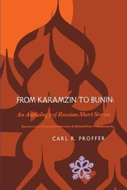 Cover of: From Karamzin To Bunin An Anthology Of Russian Short Stories by 
