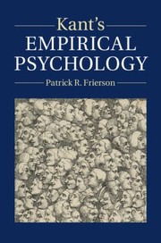 Cover of: Kants Empirical Psychology