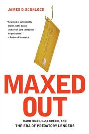 Cover of: Maxed Out by James D. Scurlock